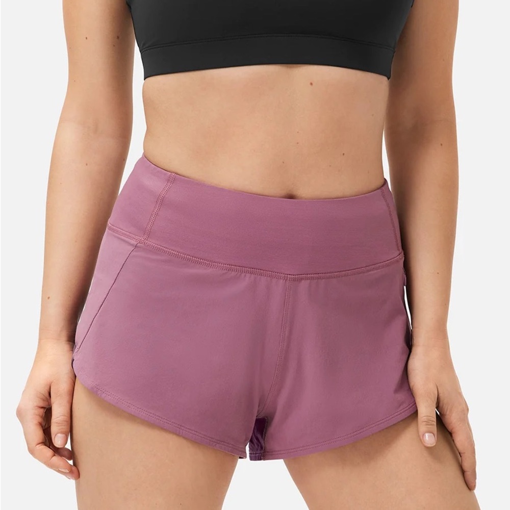 OV Exercise Shorts in Pinot